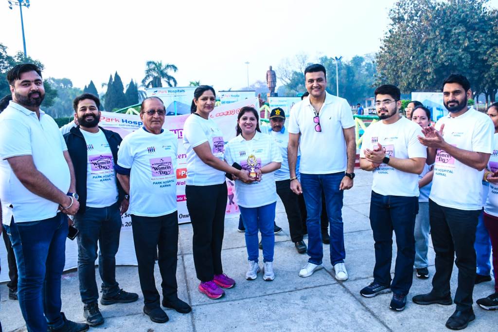 Walkathon organized on the occasion of International Womens Day